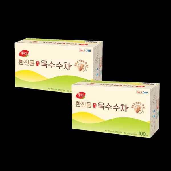 동서 한잔용 옥수수차 1.5g 100개입 2개