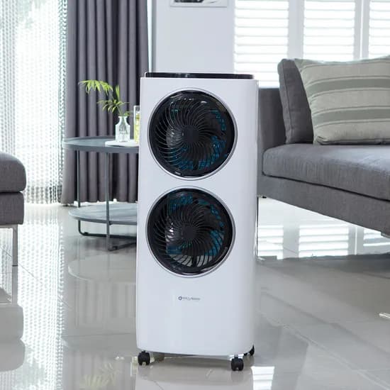 스타일리스 트윈 쿨러 냉풍기 SSCF-1702C 70W 화이트 1개