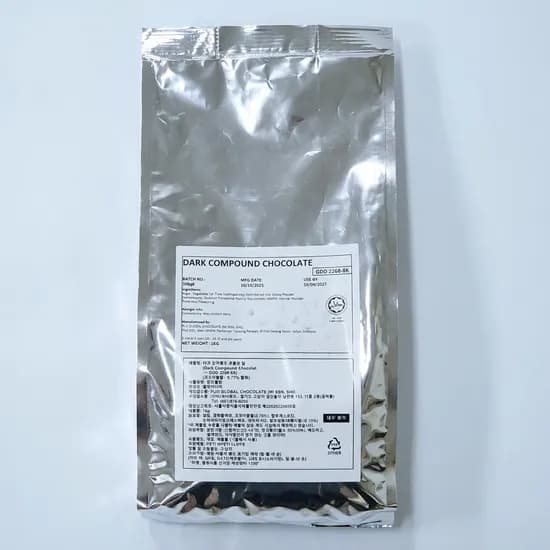 FGC 다크 컴파운드 초콜릿칩 1kg 1개