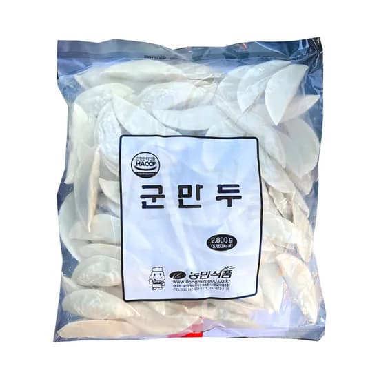 농민식품 군만두 2.8kg 3개