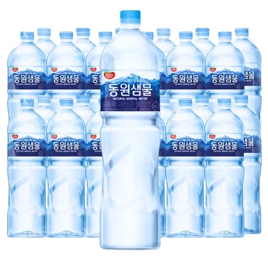 동원샘물 유라벨 2L 24개