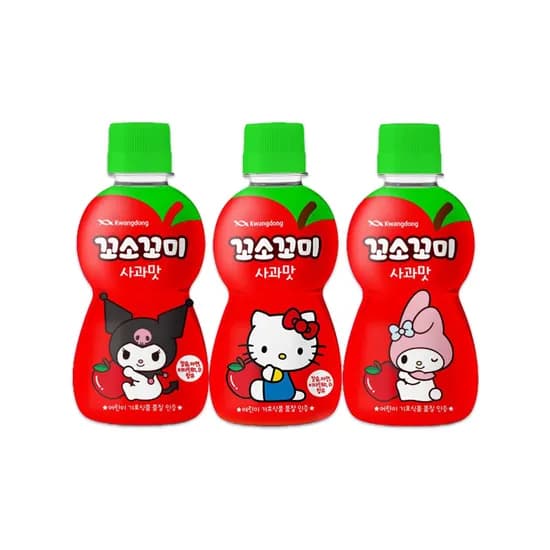 광동 꼬소꼬미 사과, 200ml, 20개