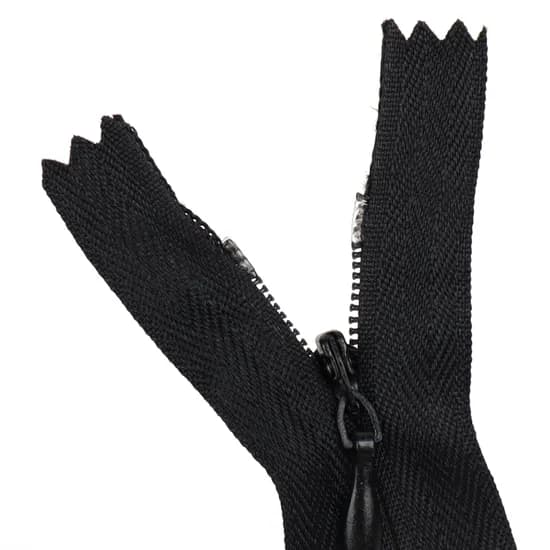 콘솔지퍼 블랙 25cm 5개