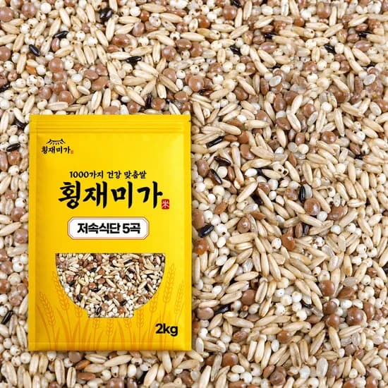 횡재미 저속노화 5곡 혼합잡곡 2kg 1개
