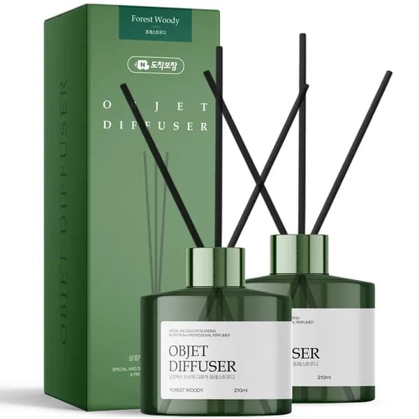 살림백서 오브제 디퓨저 포레스트우디 210ml 2개 9,900원