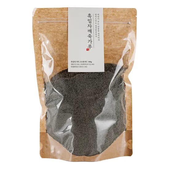 정직한부부 흑임자깨죽가루 500g 1개