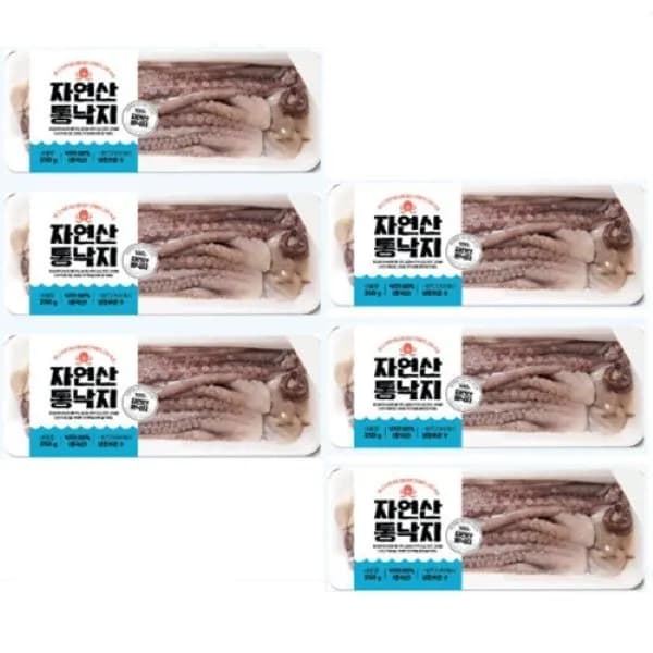 자연산 통낙지 250g 6팩 23,900원