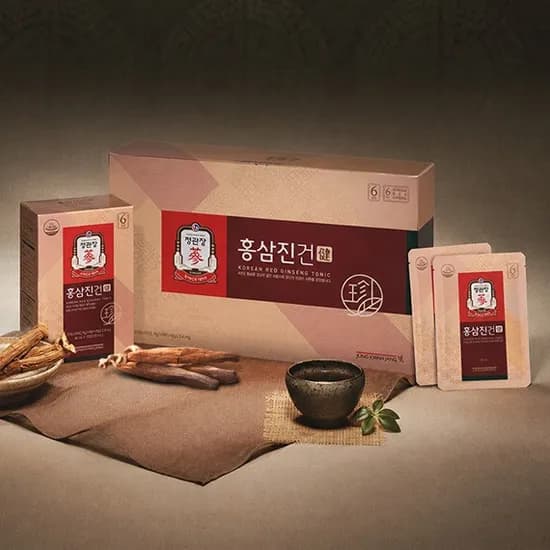 정관장 홍삼진건 선물세트 40ml 30포 1박스