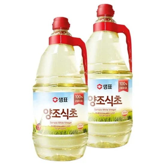 샘표 양조식초, 1.8L, 2개