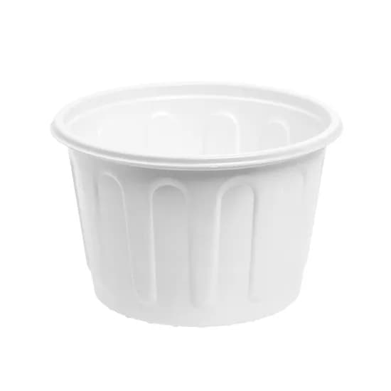 일용상회 밥국용기세트 JH-105파이(대), 백색, 350ml, 100개입, 1세트