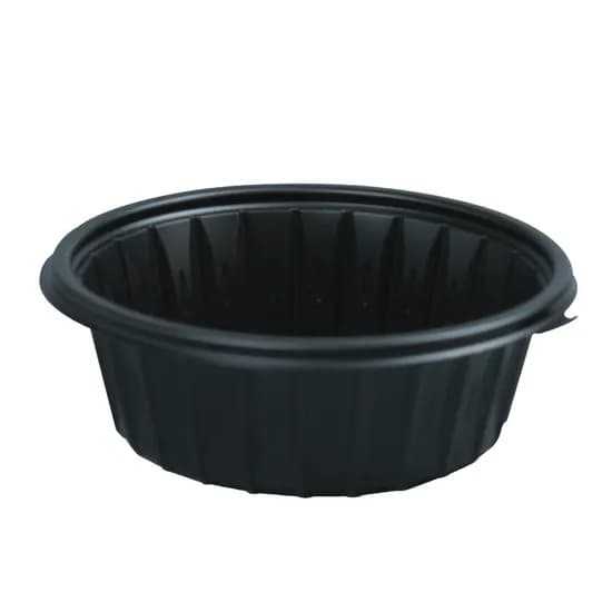일용상회 초고강도 면용기 FP 195파이 소 검정 195mm x 70mm 1100ml 100개