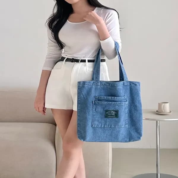 데일리 청 숄더백 연청 1개 13,520원
