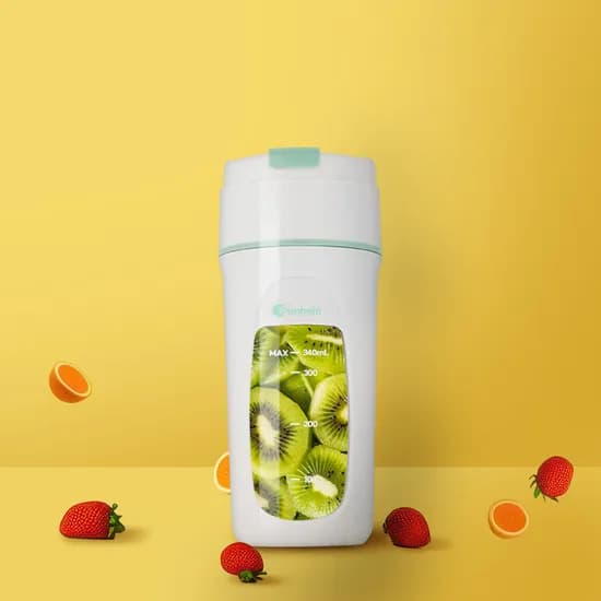 벤하임 포터블 블렌더 BPB-04-001, 핑크, 그레이, 민트, 1개