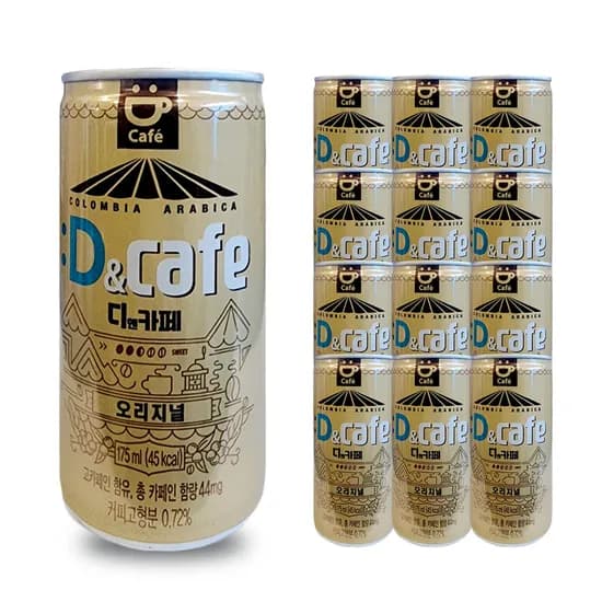 디앤카페, 오리지널, 175ml, 30개