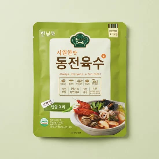 한닢쿡 진한맛 동전육수 4g 10개입 4개 9,790원