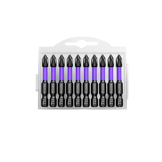 스매쉬 토션 십자 드라이버 비트 PH2x50L 50mm 10개 1세트