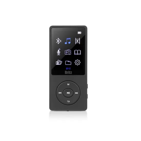 브리츠 블루투스 FM 라디오 겸 MP3 플레이어, BZ-MP4800, 블랙, 1개
