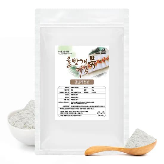 샘그린한방물 올방개묵가루 올방개 전분 1kg 1개