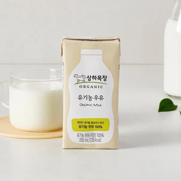 상하목장 유기농우유 200ml 48팩