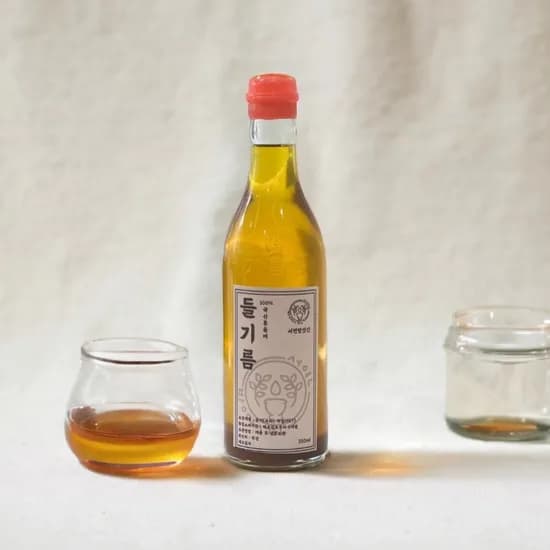 서연방앗간 국내산 통들깨 저온압착 들기름, 350ml, 1개