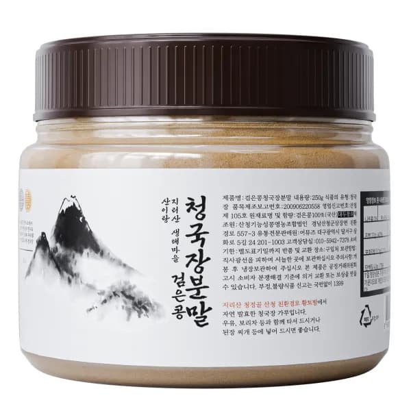산이랑 쥐눈이콩 청국장 가루 1kg 1개 33,867원