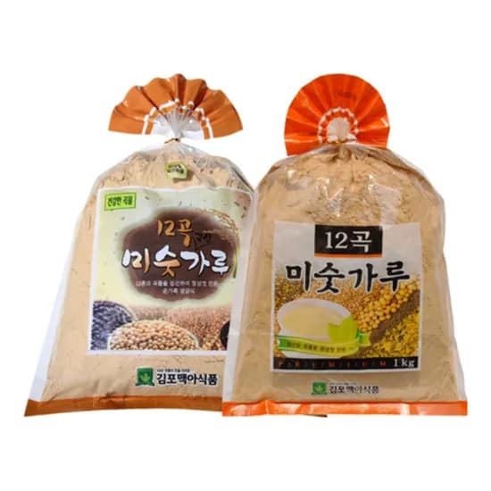 김포맥아식품 12곡 미숫가루 국내산 1kg 1개