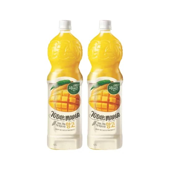 자연은 망고 1.5L 4개