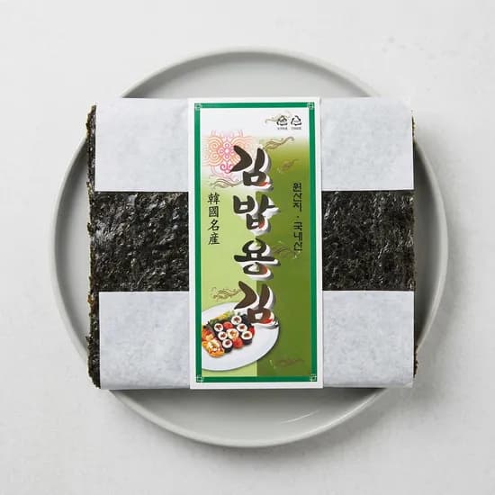 바다찬미 국내산 햇 김밥김 250g 100매 1개