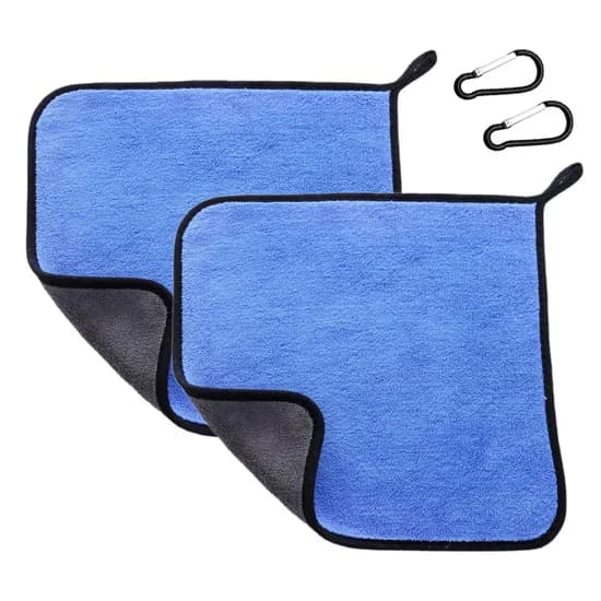 세렌디 다용도 골프타올 블루 4개