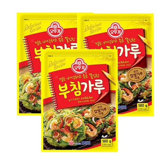 오뚜기 부침가루 500g 3개