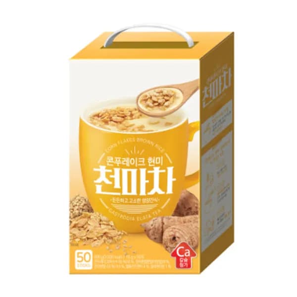 담터 콘푸레이크 현미 천마차 18g 50개입