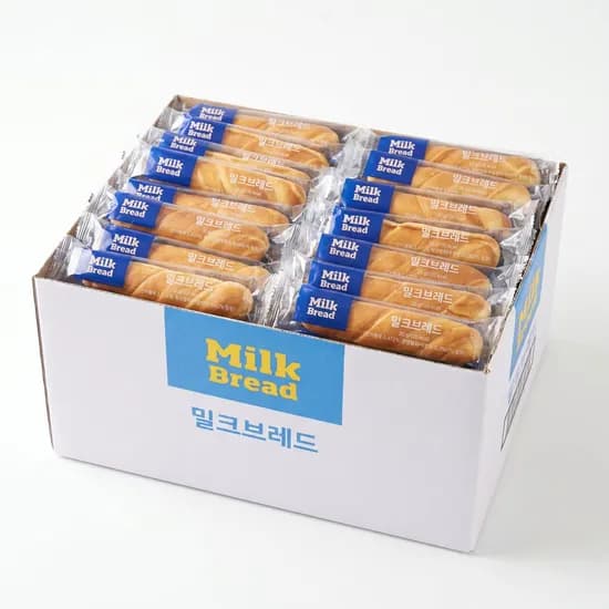 밀크브레드 개별포장 간식빵 32g 30개