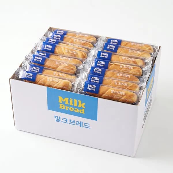 밀크브레드 개별포장 간식빵 32g 10개 5,900원
