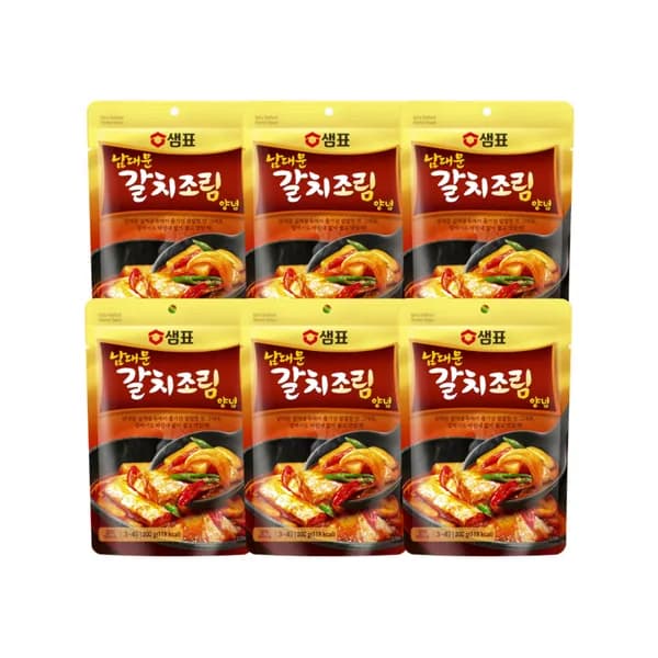 샘표 남대문 갈치조림 양념 200g 6개 14,000원