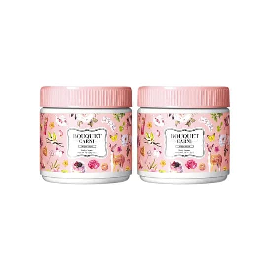 부케가르니 딥 너리싱 바디크림 화이트머스크향 400ml 2개