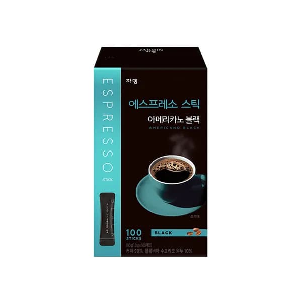 쟈뎅 에스프레소스틱 아메리카노 블랙 1g 100개입 1박스 15,900원