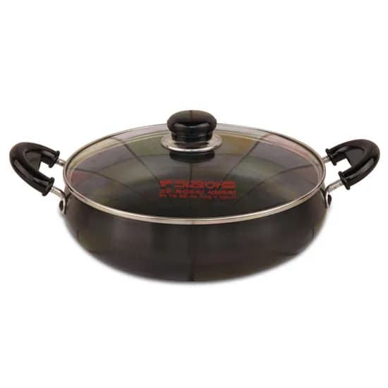 키친아트 블랙 경질 전골냄비 26cm 1개