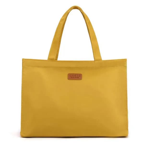나일론 데일리 숄더백 옐로우 가로형 1개 15,900원