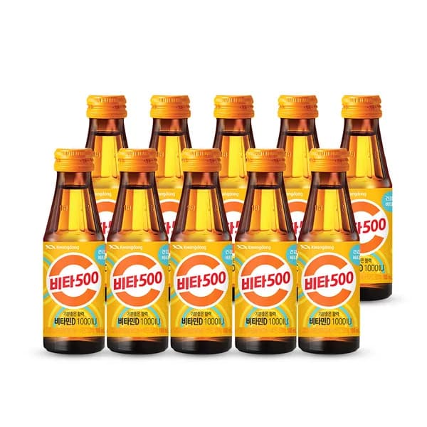 광동제약 비타500 비타민D 100ml 100개