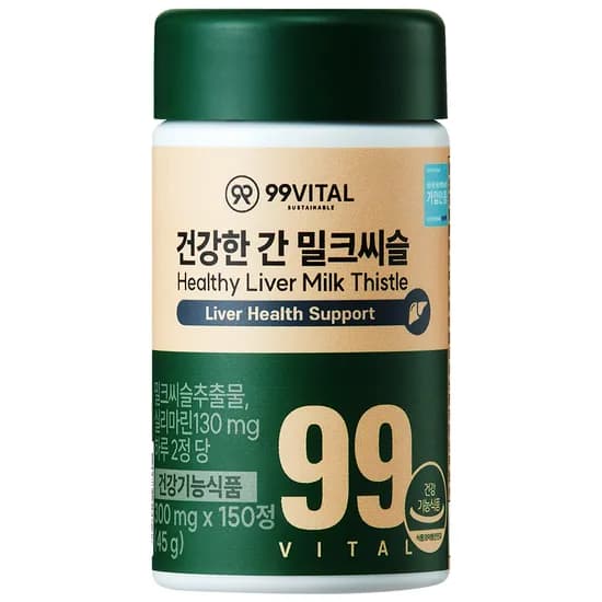 99 VITAL 건강한 간 밀크씨슬 150정 1통