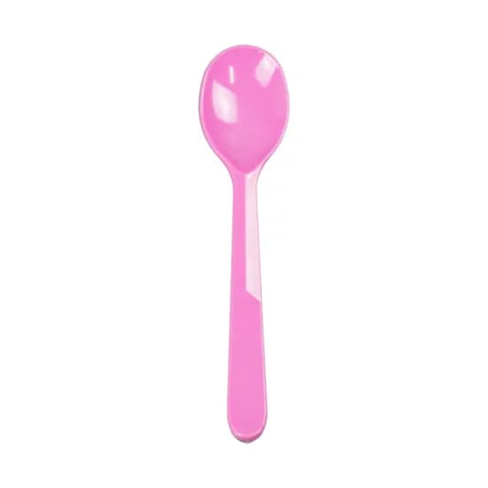 일용상회 일회용 빙수 아이스크림 스푼 CI 대, 분홍, 120mm, 500개