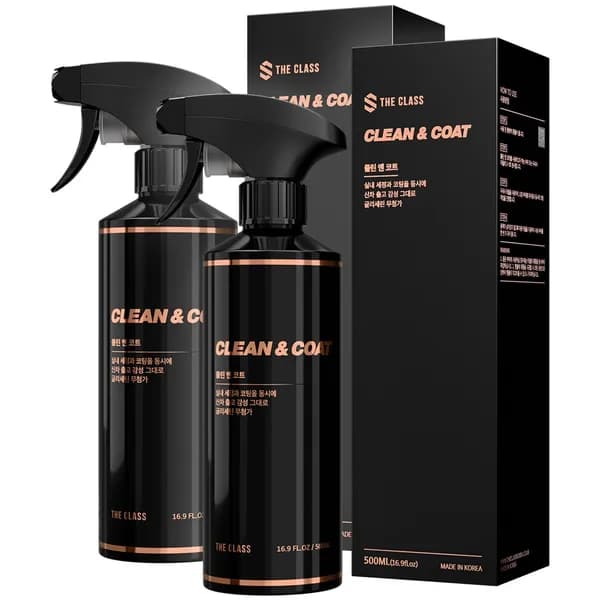 더클래스 클린앤코트 가죽세정제 500ml 2개 39,200원