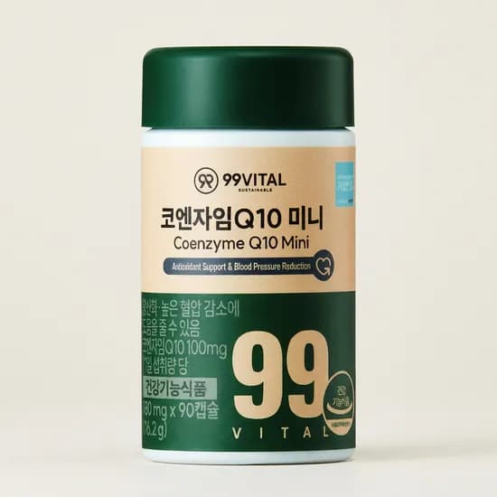 99VITAL 코엔자임Q10 미니 90캡슐 3통