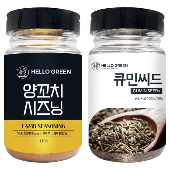 헬로우그린 양꼬치 시즈닝 세트 190g 1개