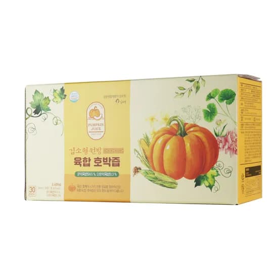 김소형원방 육합 호박즙 80ml 30개