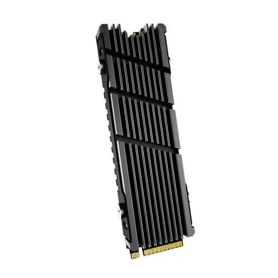 장우컴퍼니 JW HTK03 Pro NVMe M.2 SSD 방열판 블랙 1개