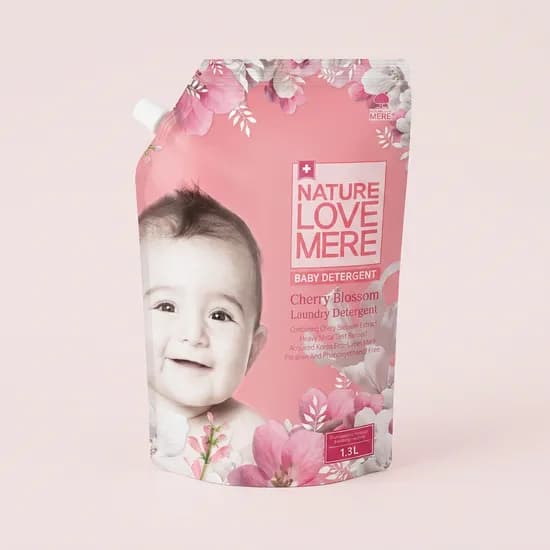 네이쳐러브메레 아기세탁세제 리필 체리블라썸향 1300ml 4팩 1세트