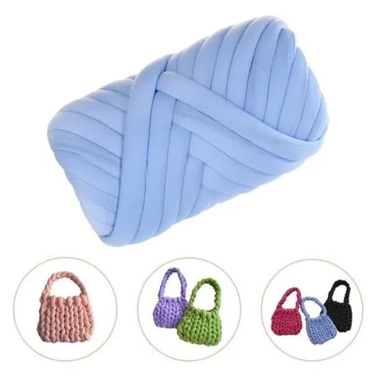 자이언트얀 나만의 손뜨개 가방, 블랙, 1kg, 1개
