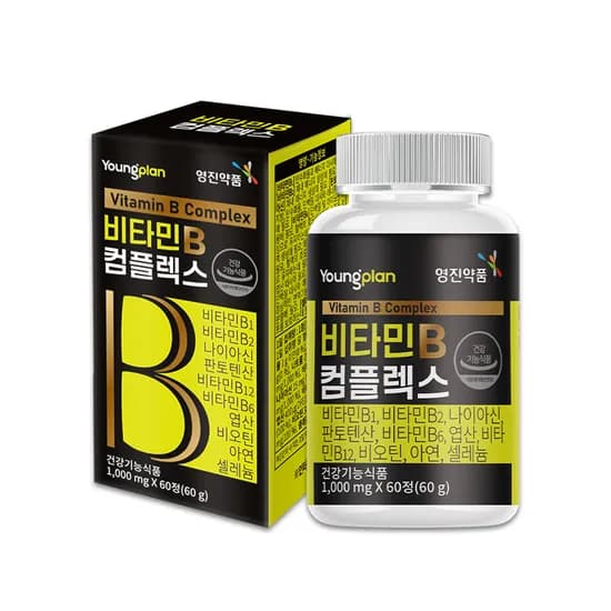 영진약품 비타민B 컴플렉스 1g 60정 1박스