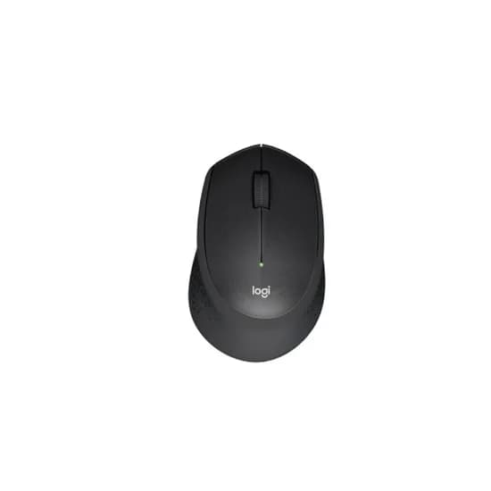 로지텍 무소음 무선 마우스 M331, 블랙, 1개